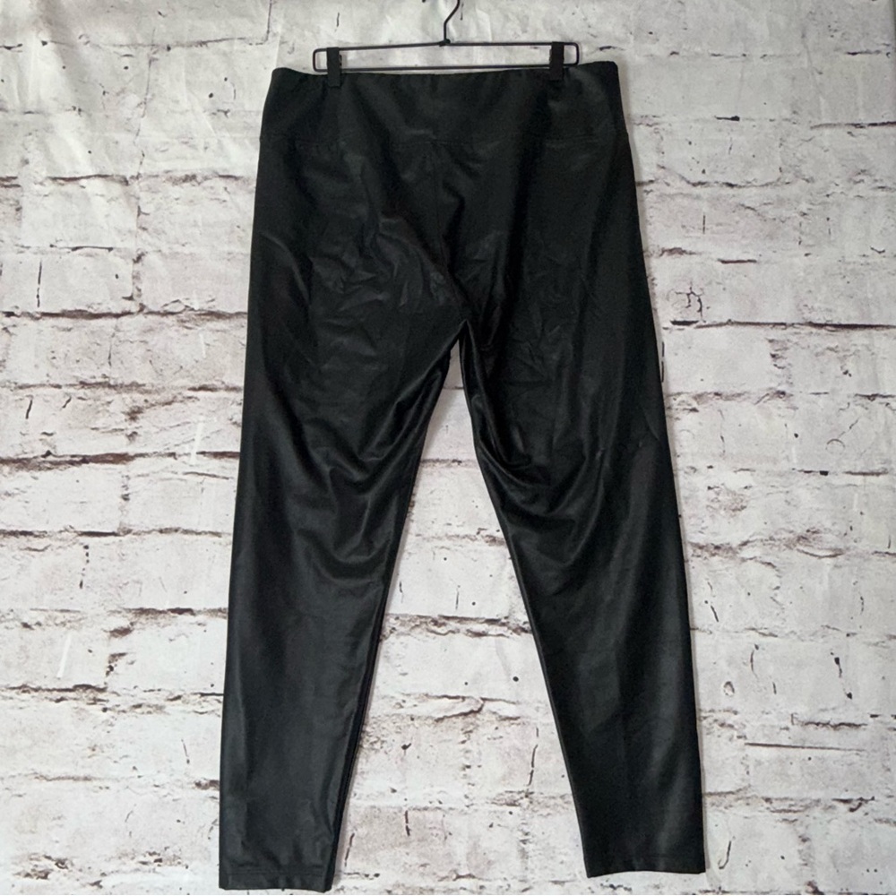 American Eagle Outfitters AEO Plus Size Faux Leather Leggings - Size XXL